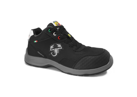 Abarth Zerocento Alto S3 Laag Zwart Werkschoen