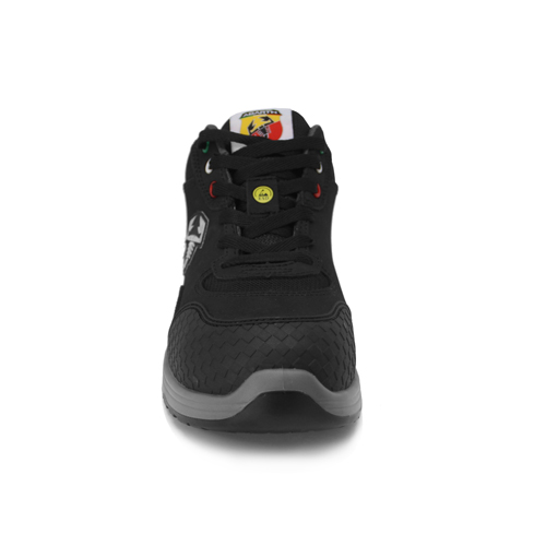 Abarth Zerocento Alto S3 Laag Zwart Werkschoen