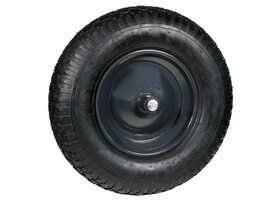Kruiwagenwiel CW102 met luchtband en metalen velg