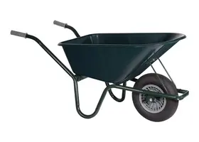 Klus/tuinkruiwagen H1P100C basic gecoat frame 100 L