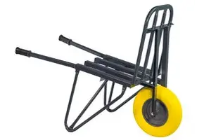 Steenkruiwagen 60 steens met softwiel