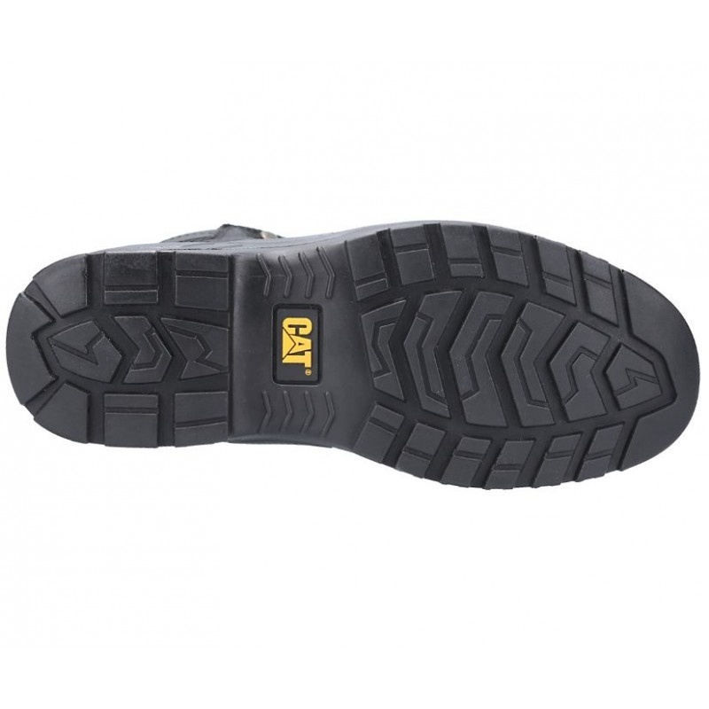 Cat Striver P724853 S3 Hoog Zwart Werkschoen