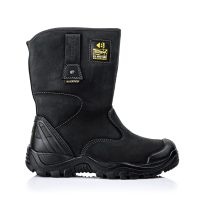 Buckbootz  BSH010 S3 Hoog Zwart Werklaars
