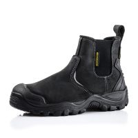 Buckbootz  BSH006 S3 Hoog Zwart Instap Werkschoen