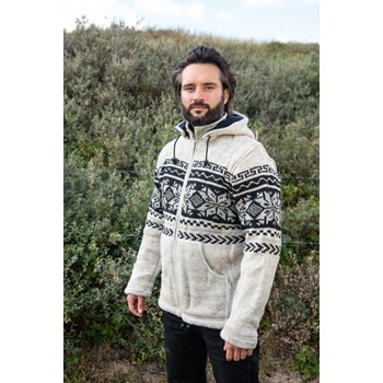 Pure Wool Jan WJK-1301 Ecru Herenvest