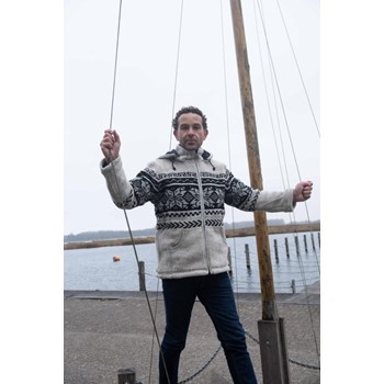 Pure Wool Jan WJK-1301 Ecru Herenvest