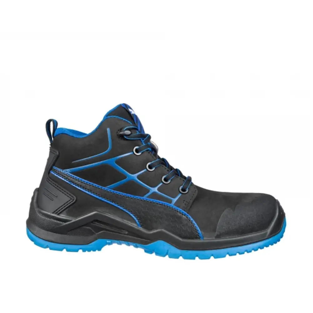 Puma Safety Krypton 634200 S3 ESD Hoog Zwart Werkschoen