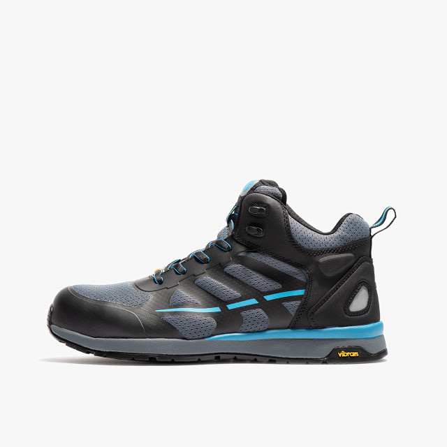 Bata Industrials Radiance Up S3 Hoog Zwart/Blauw Werkschoen