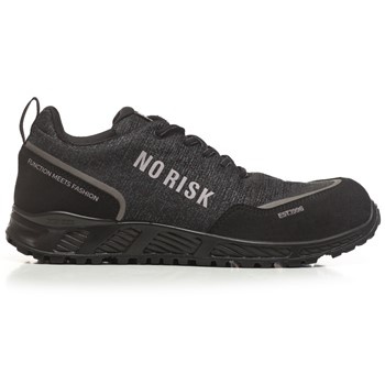 No Risk Black Panther Pro 1247.50 S3 ESD Laag Zwart Werkschoen