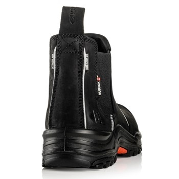 Buckbootz  Boots Nubuckz NKZ101BLK  S3 Hoog Zwart Werkschoen