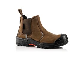 Buckbootz  Boots Nubuckz NKZ101BRN  S3S 2.0  Buin Hoog Werkschoen