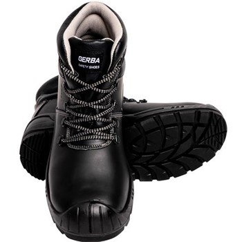 Gerba Houston S3 Hoog Zwart Werkschoen