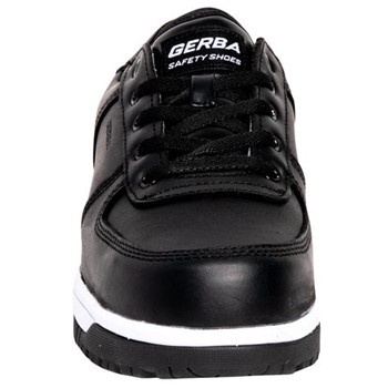 Gerba Manhattan S3 Laag Zwart Werkschoen