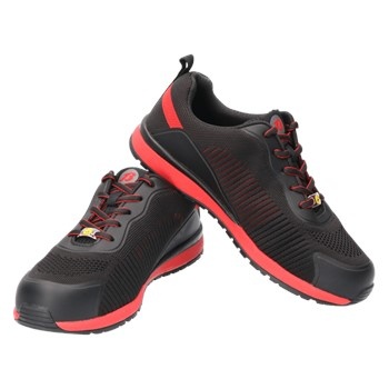 Bata Industrials Spark S1P ESD Laag Zwart/Rood Werkschoen