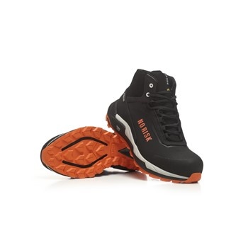 No Risk Athletic STX  S7L 1019.15 Hoog Zwart Werkschoen
