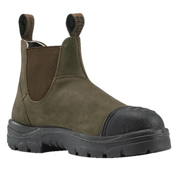 Steel Blue Hobart Scruff 392601 S3 Hoog Bruin Instap Werkschoen
