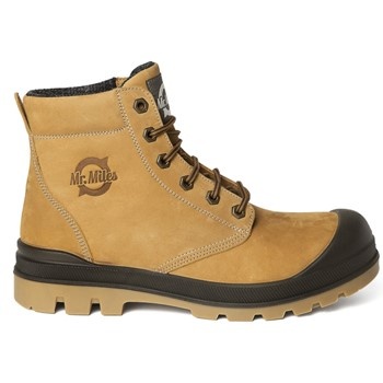 Mr. Miles Sahara 32404 S3 Hoog Bruin Werkschoen