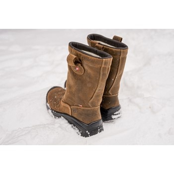 Sixton Montana 81156-05 S3  Wol Gevoerd Bruin Werklaars