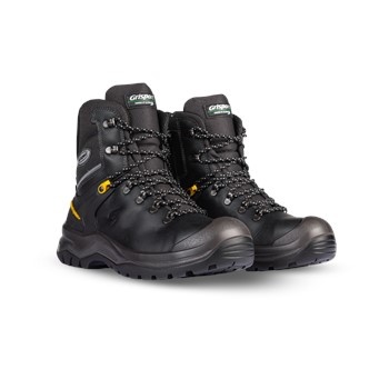 Grisport 905L Zipper S3 Hoog Zwart Met Rits Werkschoen