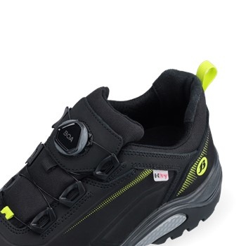 Bata Traxx 246 S7S Laag Zwart Werkschoen