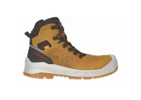 Sixton  Marmolada Zip 70550-00 S3S Hoog Beige Werkschoen
