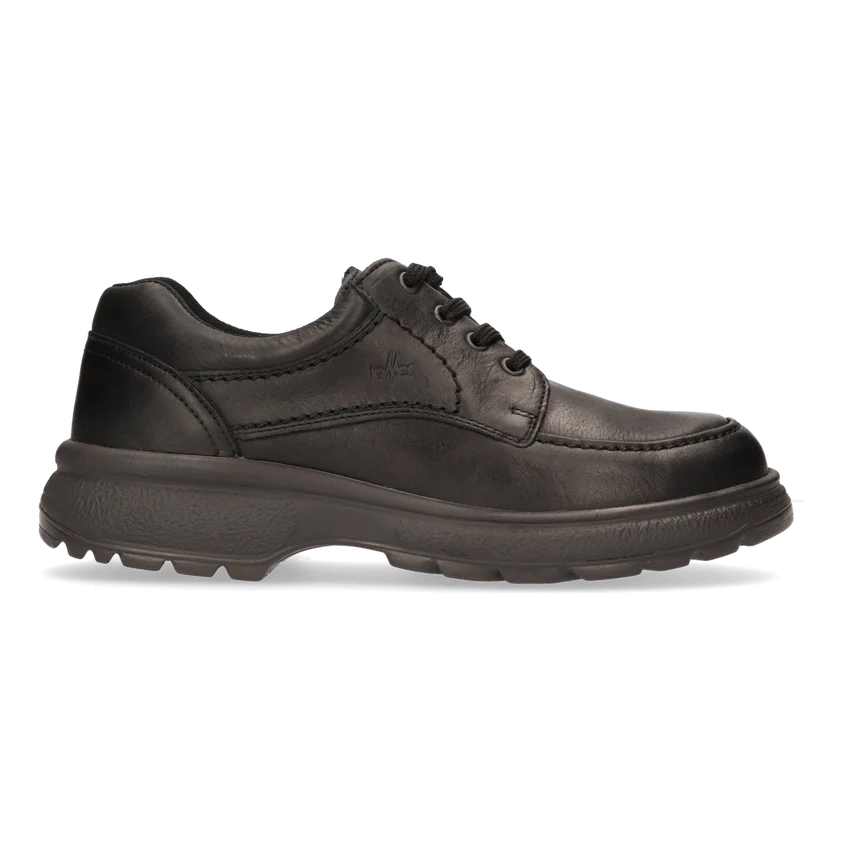 Lomer Hunter Onbeveiligd Laag Zwart Schoen