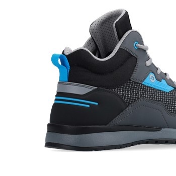 Bata Radiance Buzz S3 Hoog Grijs  Werkschoen