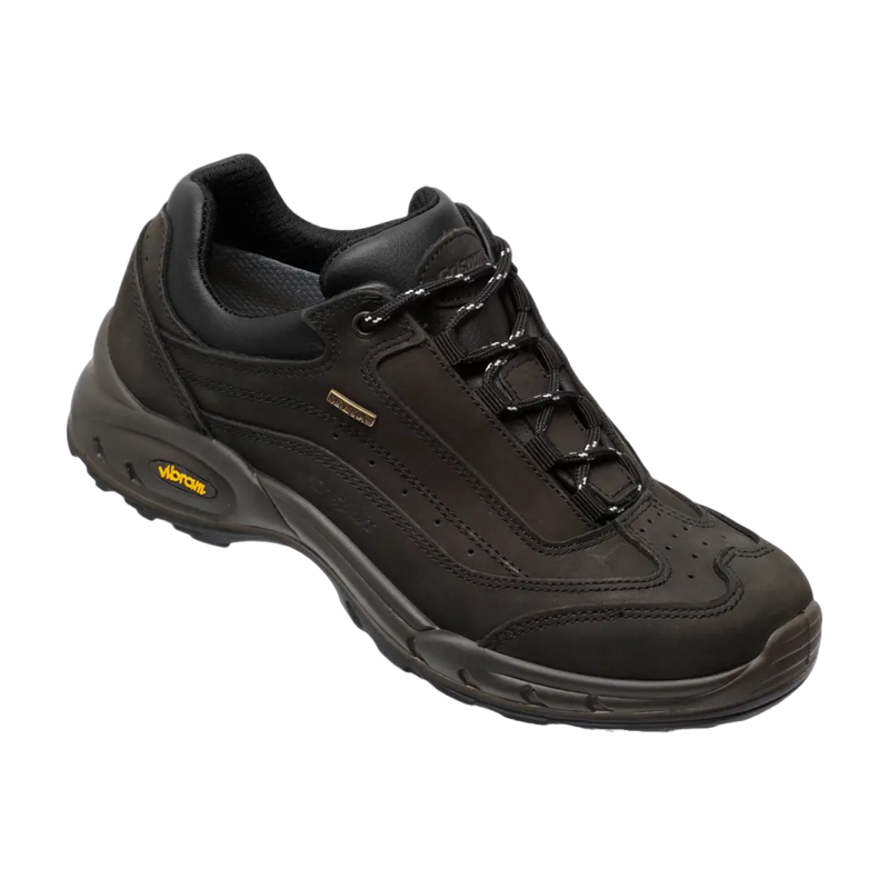 Grisport Travel Onbeveiligd Laag Zwart Wandelschoen
