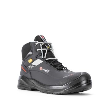 Sixton Muscle 43486-00 S3 Hoog Zwart Werkschoen