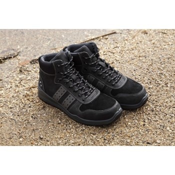 Quick QS0911 S3 Hoog Zwart/Grijs Werkschoen