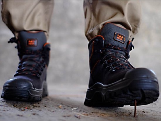 No Risk Blackrock S3 Hoog Zwart Werkschoen