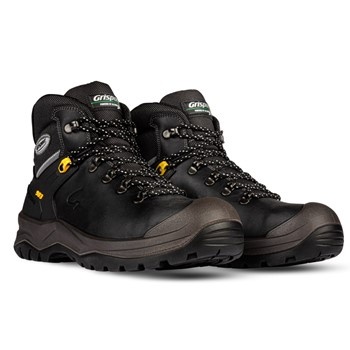 Grisport 803 S3   Hoog Zwart Werkschoen
