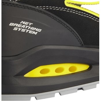 Diadora Run Net AB 182527 S3S Laag Zwart Werkschoen