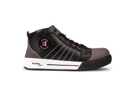 Redbrick Dunk  S3S Hoog Zwart Werkschoen