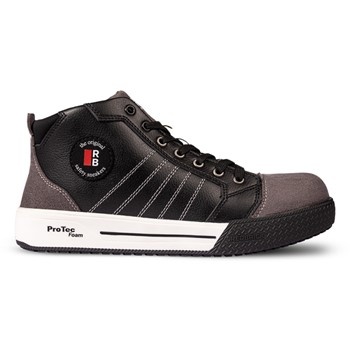 Redbrick Dunk S3S Hoog Zwart Werkschoen