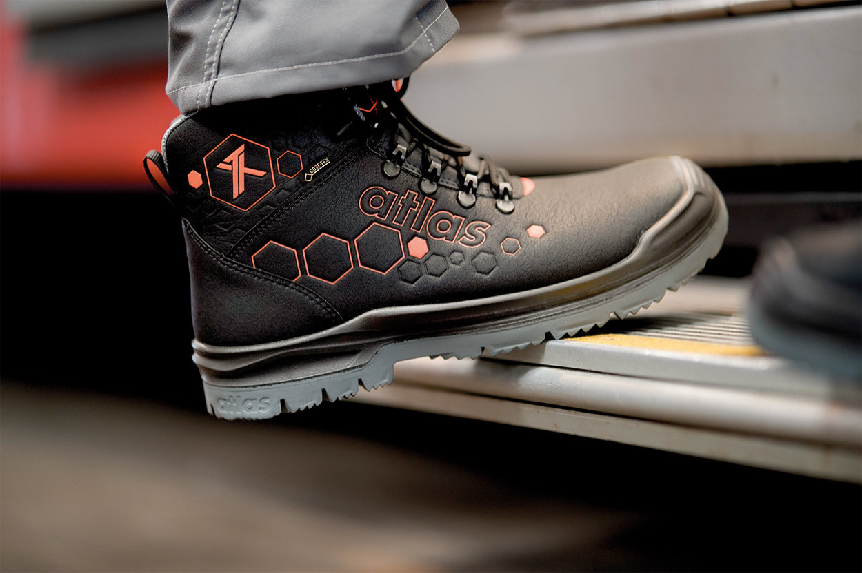 Atlas XT 520 GTX S3 Hoog Zwart Werkschoen