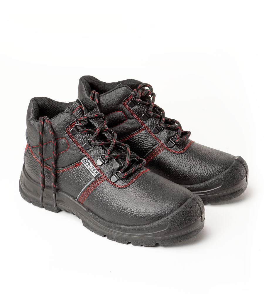 Bull Flex Jordi S3 Hoog Zwart Werkschoen