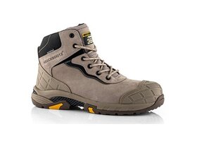 BuckBootz Tradez Blitz  S7S Hoog Grijs Werkschoen