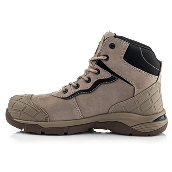 BuckBootz Tradez Blitz S7S Hoog Grijs Werkschoen
