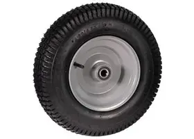 Kruiwagenwiel extra zwaar met luchtband en metalen velg (zonder as)