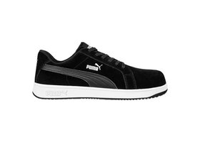 Puma Iconic 640010 S1P Laag Zwart Werkschoen