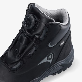 Bata Traxx 219 S3 Hoog Zwart Werkschoen