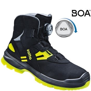 Atlas Flash 8255 XP BOA S3 Hoog Zwart Werkschoen