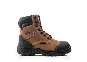 Buckbootz  BSH008 S3 Hoog Bruin Werkschoen
