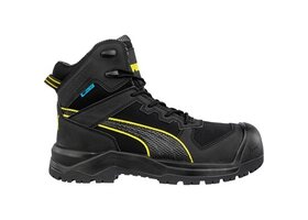 Puma Rock 632700 S7S Hoog Zwart Werkschoen