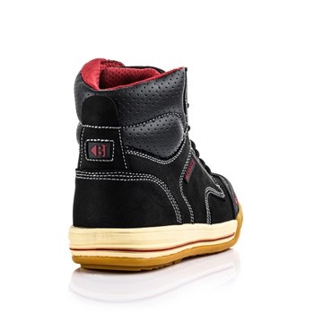 BuckBootz Largobay  Eazy S3 Hoog Zwart Werkschoen