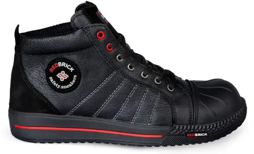 Redbrick Onyx S3 Hoog Zwart Sneaker Werkschoen