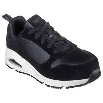 Skechers Uno SR-Elainy 108147 S3 Laag Zwart Werkschoen