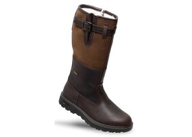 Grisport Highland Onbeveiligd Hoog Bruin Donkere Zool Laars