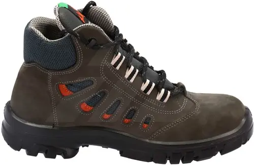 Emma Ranger S3 Hoog Grijs Werkschoen